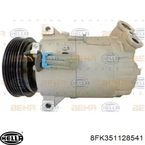 Компрессор кондиционера 8FK351128541 HELLA