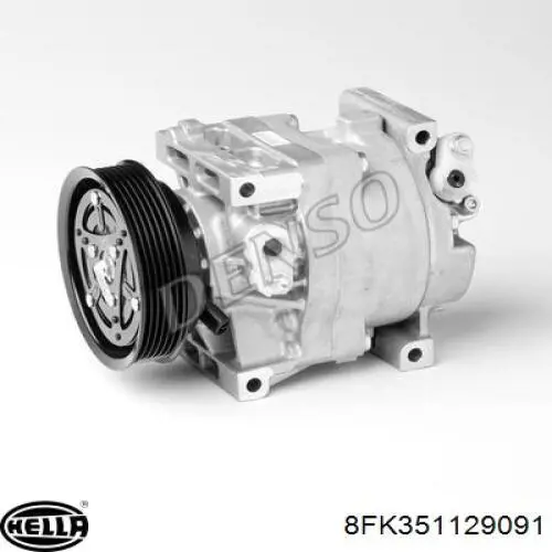 Компрессор системы кондиционирования Fiat/Alfa/Lancia SCS08C цена, от 84.36 USD