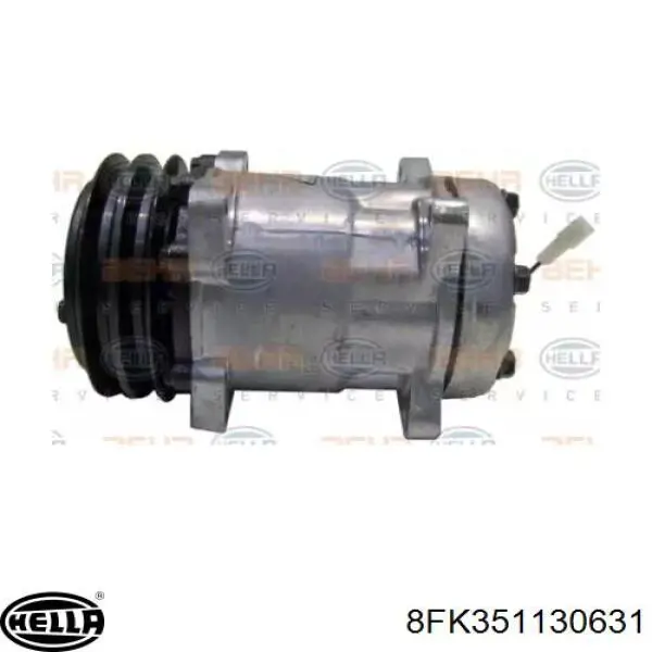 Компрессор кондиционера 8FK351130631 HELLA