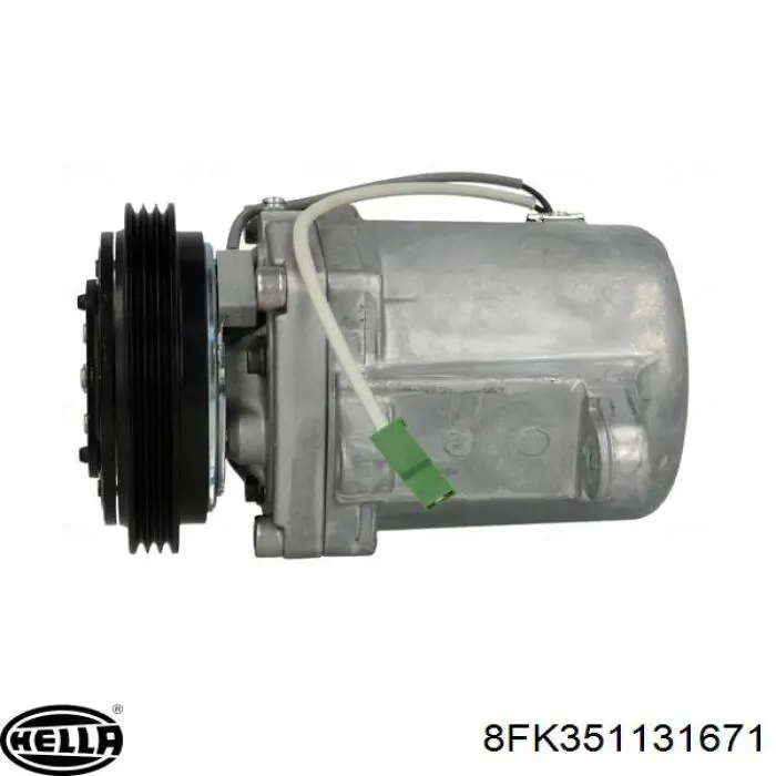 Compresor de aire acondicionado 8FK351131671 HELLA