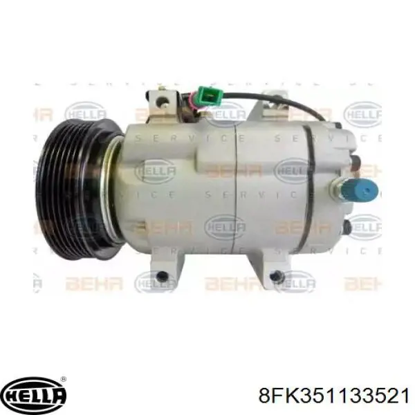 8FK351133521 HELLA компрессор кондиционера