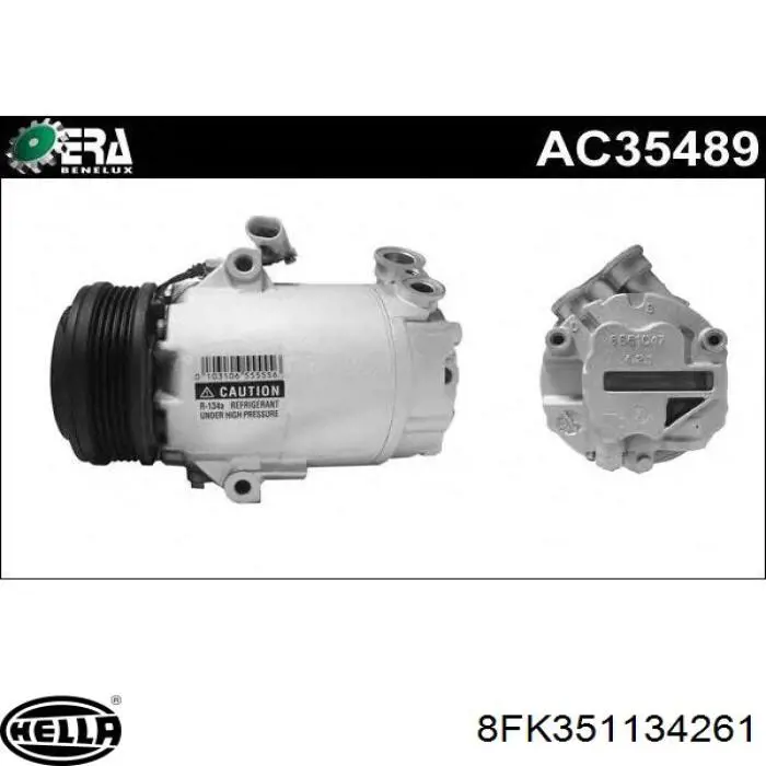 100072 Airstal Компрессор хладагента