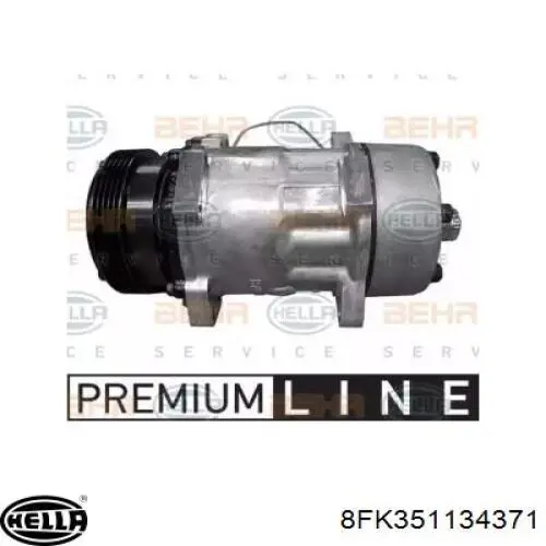Compressor de aparelho de ar condicionado 71721758 Fiat/Alfa/Lancia
