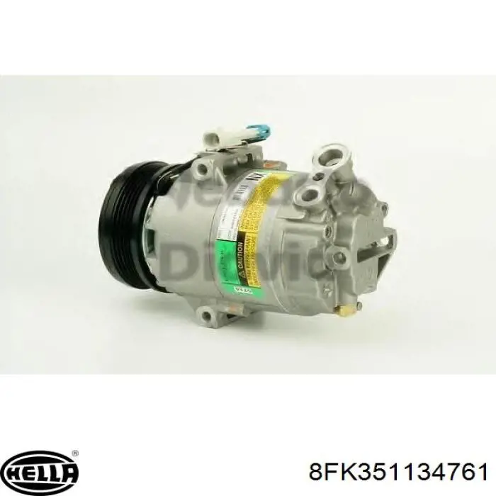 Компрессор кондиционера 8FK351134761 HELLA