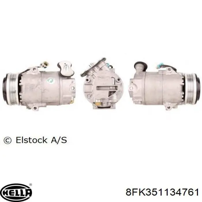 8FK351134761 HELLA Компрессор хладагента