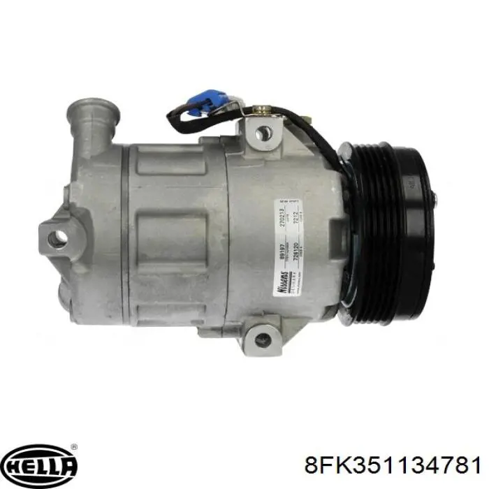 Компрессор кондиционера 93176876 Opel
