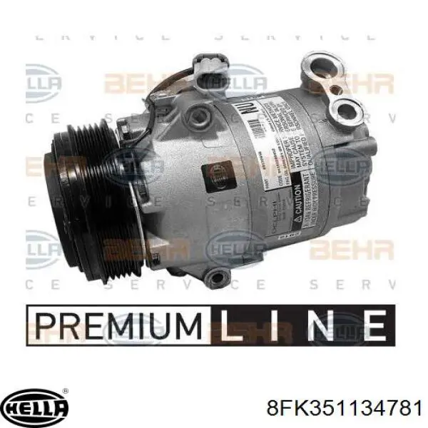 93176876 Opel Компрессор хладагента