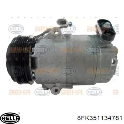 9132918 Opel Компрессор хладагента
