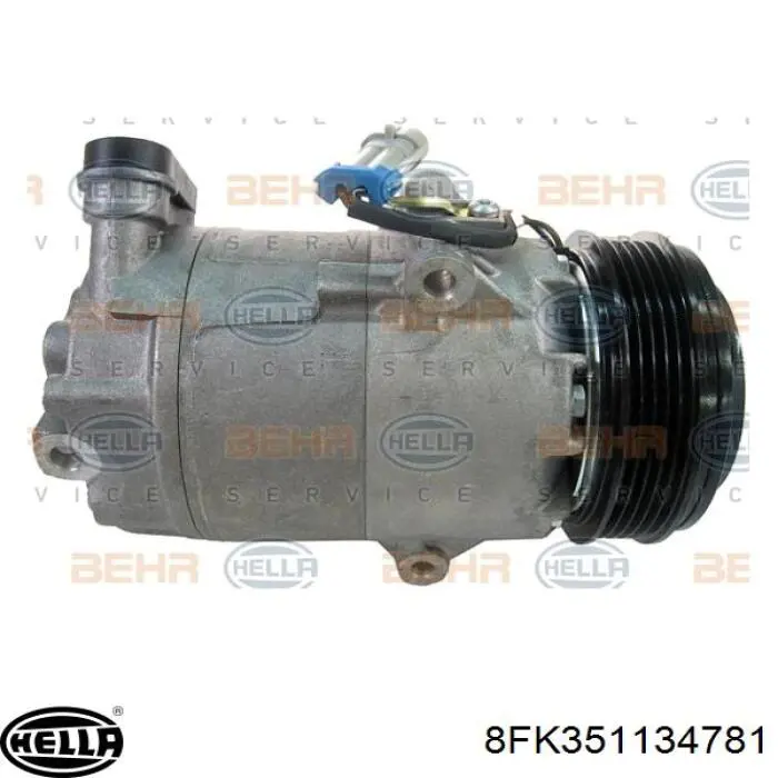 Купить 93176876 Opel Компрессор климатической установки