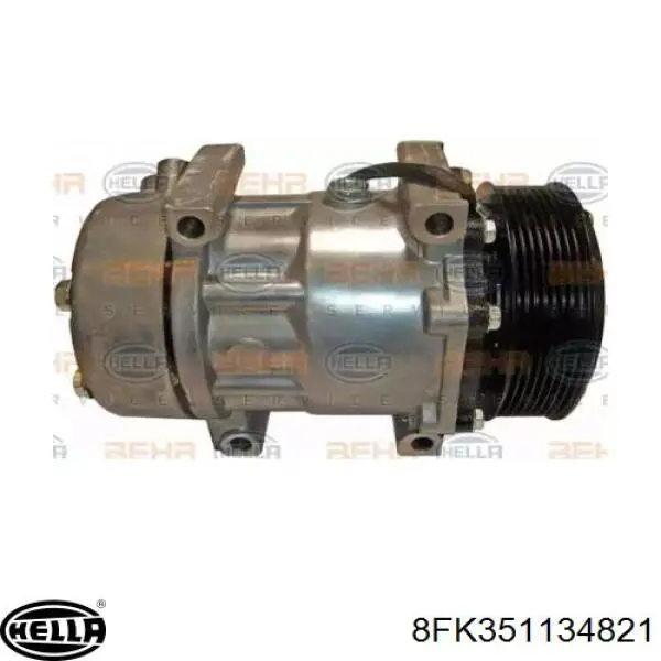 Компрессор кондиционера 8FK351134821 HELLA