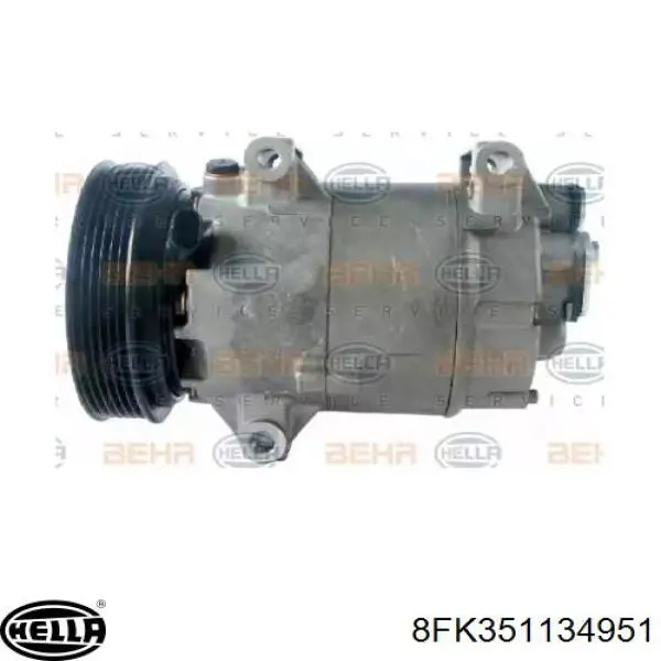 Компрессор кондиционера 8FK351134951 HELLA