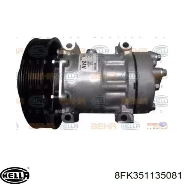 Компрессор кондиционера 84094705 Volvo