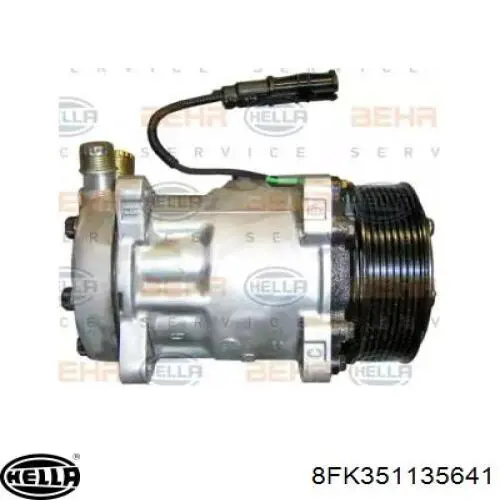 8FK351135641 HELLA Компрессор хладагента