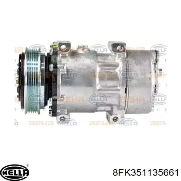 Компрессор кондиционера 8FK351135661 HELLA