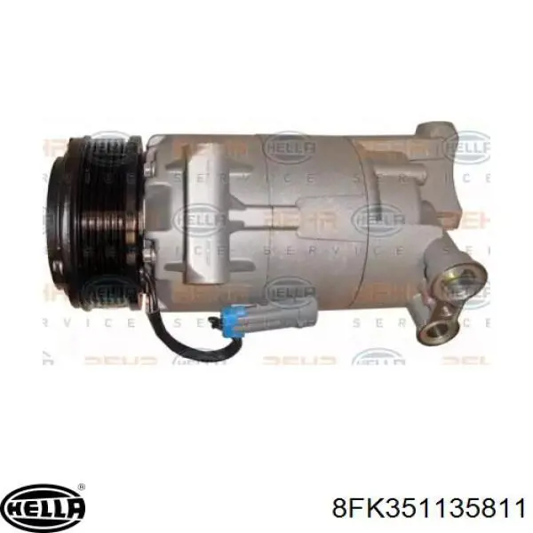 Купить 24466997 Opel Компрессор климатической установки