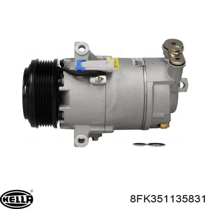 Компрессор кондиционера 24466996 General Motors
