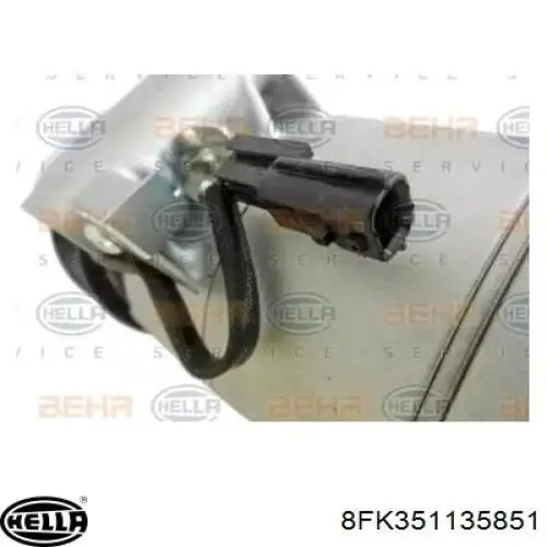 Компрессор кондиционера 8FK351135851 HELLA