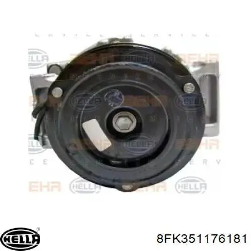 Compresor de aire acondicionado 8FK351176181 HELLA