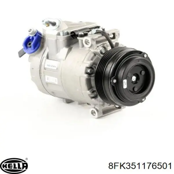 Компрессор кондиционера 4472009790 BMW