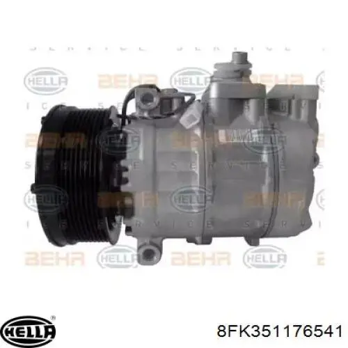 Компрессор кондиционера 8FK351176541 HELLA