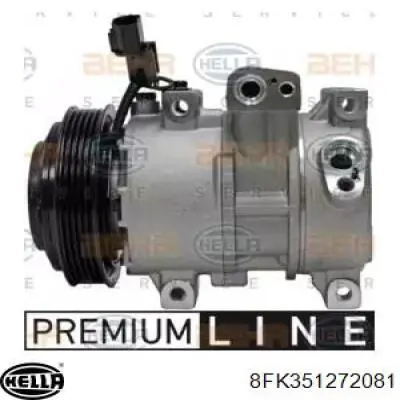 Компрессор кондиционера 8FK351272081 HELLA