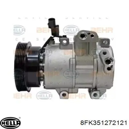 8FK351272121 HELLA компрессор кондиционера