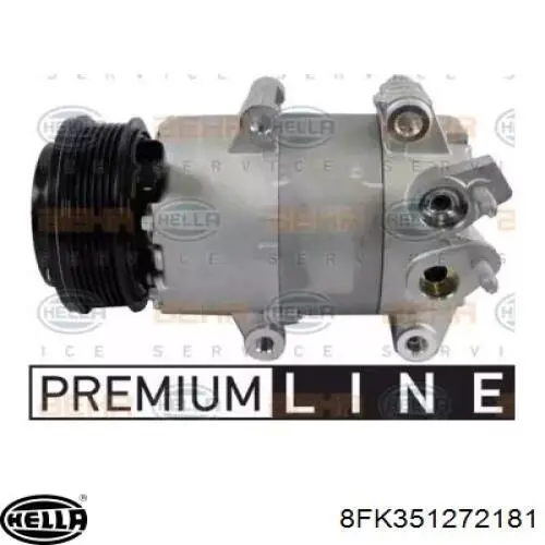 YCC445 Ford Компрессор хладагента