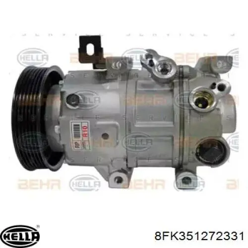 Компрессор кондиционера ACP1201000P Mahle Original