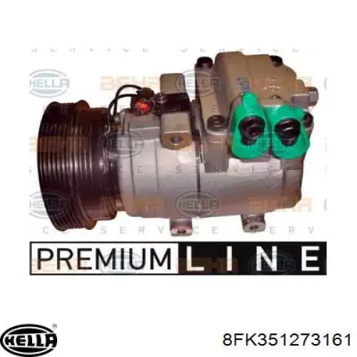 Компрессор кондиционера 8FK351273161 HELLA