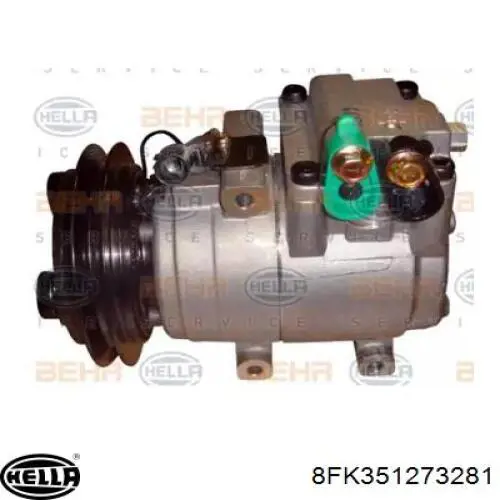 Компрессор кондиционера 8FK351273281 HELLA