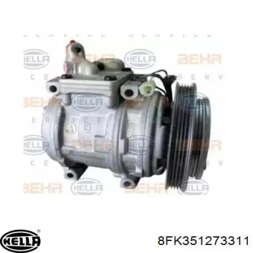 Compre 8FK351273311 HELLA Compressor de aparelho de ar condicionado