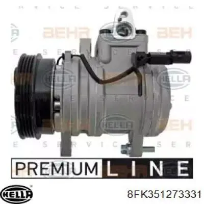 Компрессор кондиционера 8FK351273331 HELLA