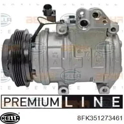 Компрессор кондиционера ACP1246000P Mahle Original