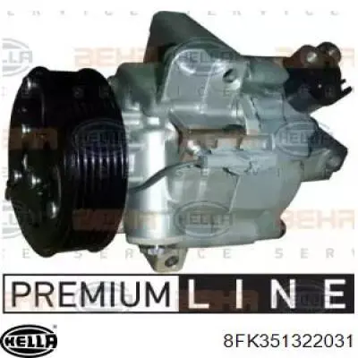 Компрессор кондиционера 8FK351322031 HELLA