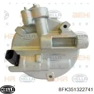Компрессор кондиционера 815263 VALEO