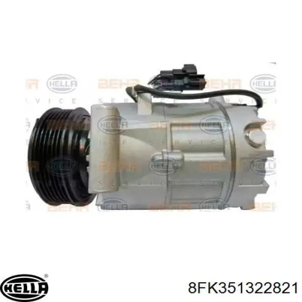 Компрессор кондиционера 8FK351322821 HELLA