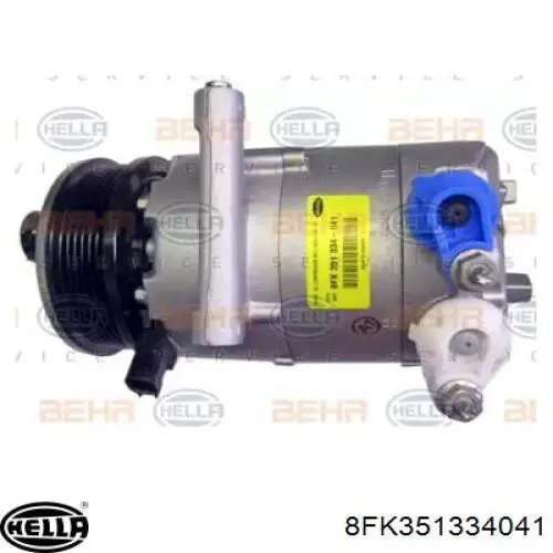 Компрессор кондиционера 6G9119D629FE MSG Rebuilding