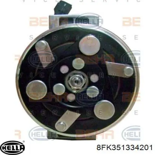 Компрессор кондиционера SD6V121466 Fiat/Alfa/Lancia