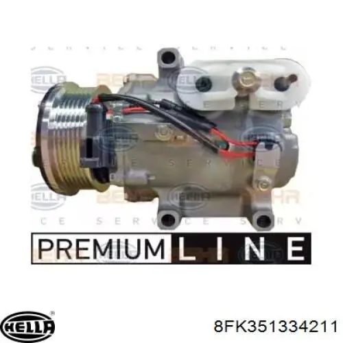 Компрессор кондиционера TRSA053373 MSG Rebuilding