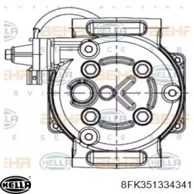 8V5119D629DFR MSG Rebuilding Компрессор хладагента
