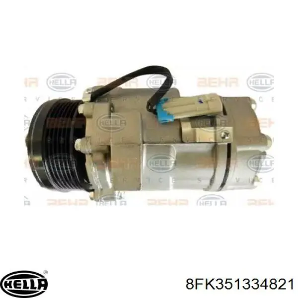 Компрессор кондиционера 8FK351334821 HELLA