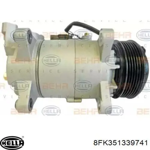 Компрессор кондиционера 511052 Elstock