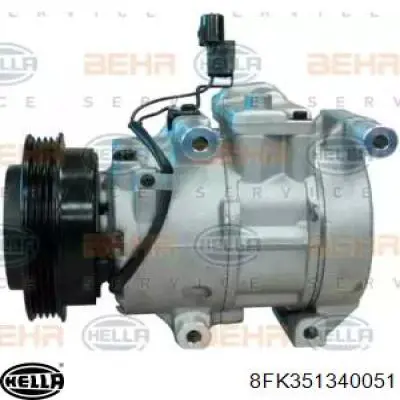 Компрессор кондиционера 8FK351340051 HELLA