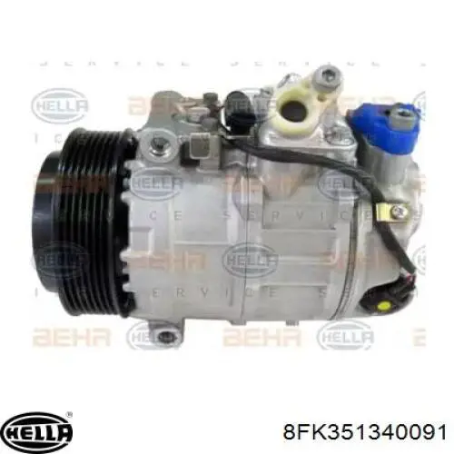 Компрессор кондиционера A0022308311 Mercedes