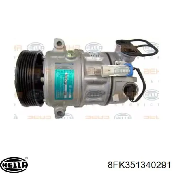 Компрессор кондиционера K14098 WE Parts