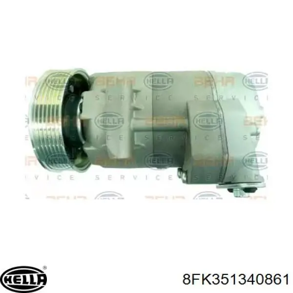 Компрессор кондиционера 8FK351340861 HELLA