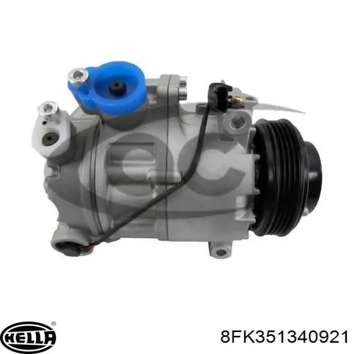 Купить 8FK351340921 HELLA Компрессор климатической установки
