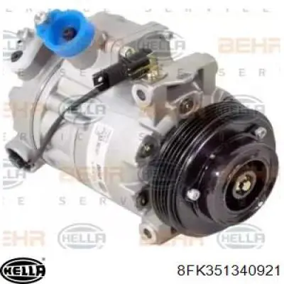 Компрессор кондиционера 8FK351340921 HELLA