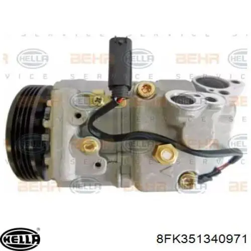 Compresor de ac 8FK351340971 HELLA