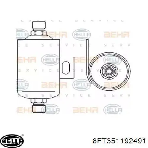 Осушитель кондиционера 8FT351192491 HELLA